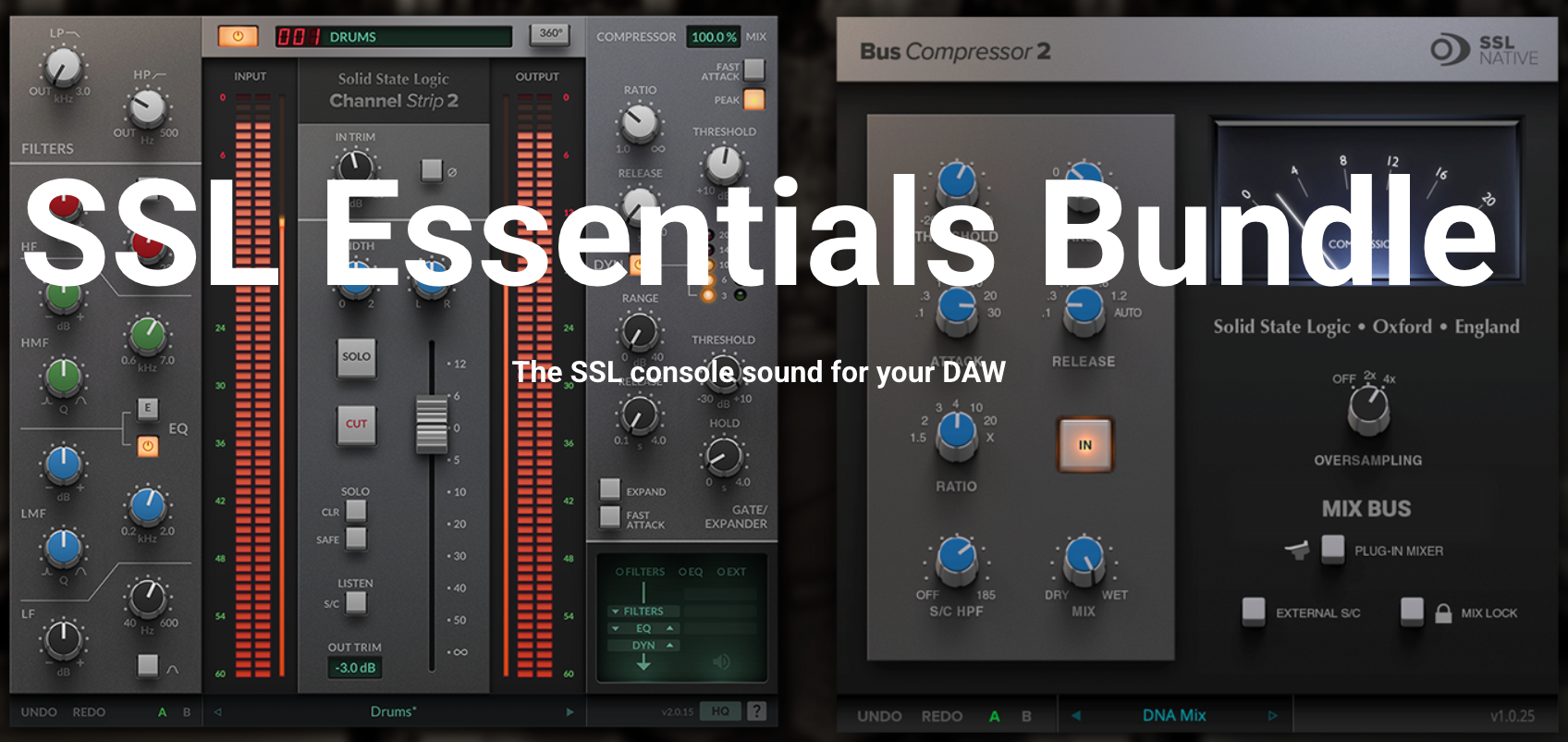 Solid State Logic SSL Essentials Plug-in Bundle